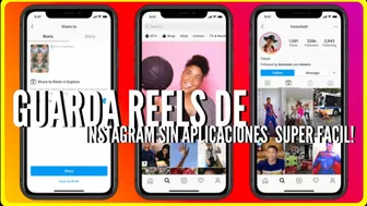 Como guardar reels de instagram en tu iPhone sin aplicaciones ????????