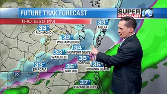 How much snow will we see? Models point to several inches over a few days