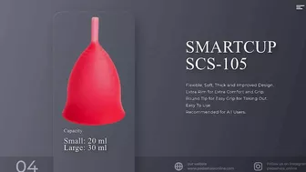 12 Models of SMARTCUP Menstrual Cup | Entry Model, Economy Model and Premium Model