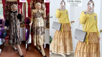 ( TERBARU ) Model baju gamis terbaru 2022