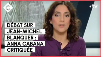 Anna Cabana anime un débat sur J.M. Blanquer sans annoncer leur relation - C à Vous - 19/01/2022