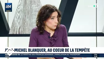 Anna Cabana anime un débat sur J.M. Blanquer sans annoncer leur relation - C à Vous - 19/01/2022