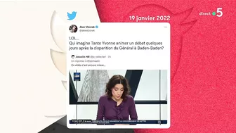 Anna Cabana anime un débat sur J.M. Blanquer sans annoncer leur relation - C à Vous - 19/01/2022