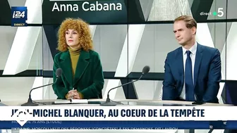 Anna Cabana anime un débat sur J.M. Blanquer sans annoncer leur relation - C à Vous - 19/01/2022