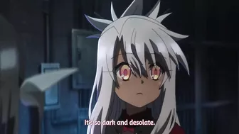 Dark Skin Anime Girl Chloe Von Einzbern