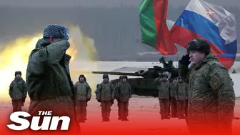 Russia moves troops to Belarus for joint WAR GAMES amid Ukraine invasion tension