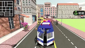 Police Ambulance Car Rescue Driving Simulator   911 Emergency Rescue Games   Android Gameplay #5