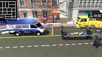 Police Ambulance Car Rescue Driving Simulator   911 Emergency Rescue Games   Android Gameplay #5