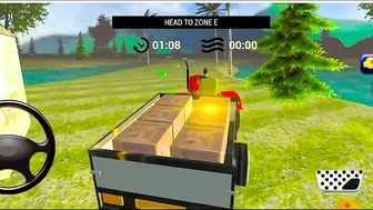 tractor trolley Cargo Farming Simulator - Tractor Games 2022