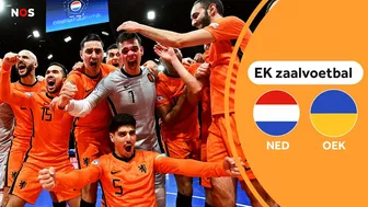 Zaalvoetballers Oranje openen EK met knappe zege | Samenvatting Nederland-Oekraïne | EK zaalvoetbal