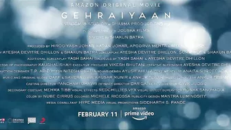 Gehraiyaan - Official Trailer | Deepika Padukone, Siddhant Chaturvedi, Ananya, Dhairya| Shakun Batra