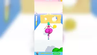 Twerk Race 3D #45 lvl All Levels Gameplay Trailer Android,ios New Game