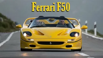 Ferrari F50 Compilation I Drag Race & Revs! AMAZING V12 SOUND