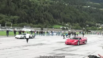 Ferrari F50 Compilation I Drag Race & Revs! AMAZING V12 SOUND