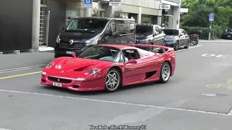 Ferrari F50 Compilation I Drag Race & Revs! AMAZING V12 SOUND