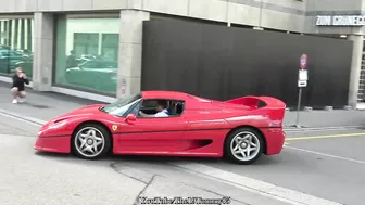 Ferrari F50 Compilation I Drag Race & Revs! AMAZING V12 SOUND