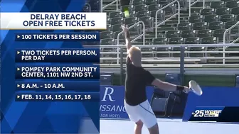 City of Delray Beach offering 100 complimentary tickets to Delray Beach Open