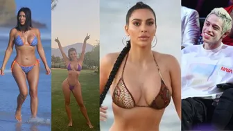 Kim Kardashian Rocks A Bikini In Vacay Pics & Fans and Pete Davidson...