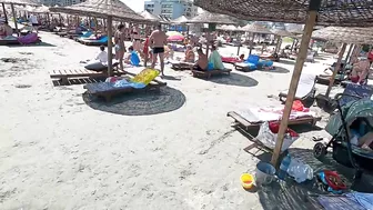 2021 Plaja Monarh Beach 4K VIDEO  Sun Summer Party Fun Mamaia Bikini Beach.