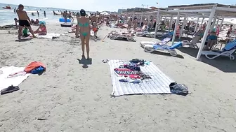 2021 Plaja Monarh Beach 4K VIDEO  Sun Summer Party Fun Mamaia Bikini Beach.