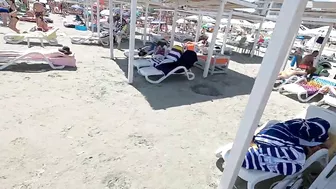 2021 Plaja Monarh Beach 4K VIDEO  Sun Summer Party Fun Mamaia Bikini Beach.