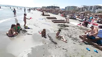 2021 Plaja Monarh Beach 4K VIDEO  Sun Summer Party Fun Mamaia Bikini Beach.