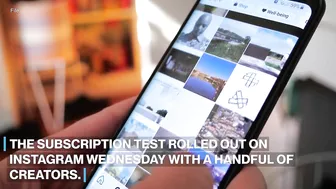 Instagram testing feature that allows content creators to charge subscription fees