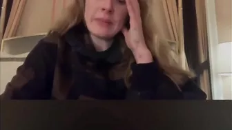 Adele CRYING on INSTAGRAM