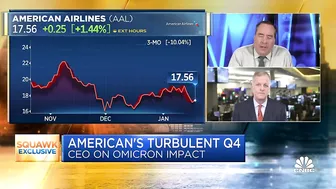 American Airlines CEO: There's huge pent-up demand for travel in coming months