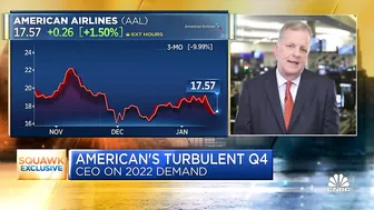 American Airlines CEO: There's huge pent-up demand for travel in coming months