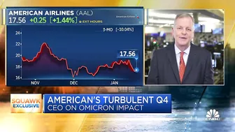 American Airlines CEO: There's huge pent-up demand for travel in coming months