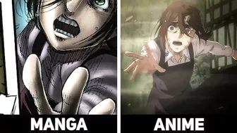 Manga VS Anime - Attack On Titan Season 4 Part 2 Episode 3