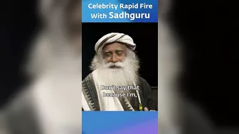 Celebrity Rapid Fire With Sadhguru