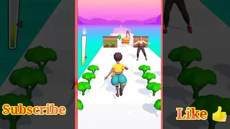 Twerk Race 3D | Fat 2 Fit in body race twerk race 3d video games Android, iOS New Update Trailers #7