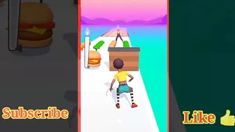 Twerk Race 3D | Fat 2 Fit in body race twerk race 3d video games Android, iOS New Update Trailers #7