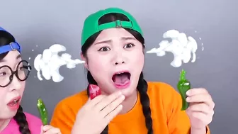 Real VS Jelly Chocolate Food Challenge DONA