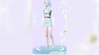 RAINBOW SIMS CAS Challenge: BLUE #shorts