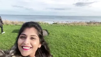 Beach vlog || Beach in Kirkcaldy | Telugu vlogs