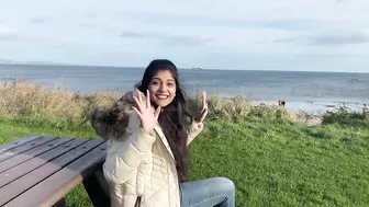 Beach vlog || Beach in Kirkcaldy | Telugu vlogs