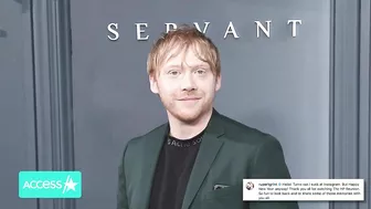 Rupert Grint Makes Instagram Return w/ Adorable Photo Of His Daughter