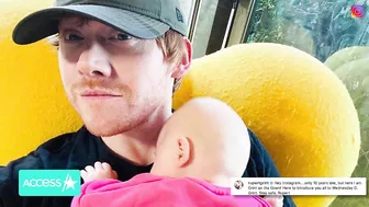 Rupert Grint Makes Instagram Return w/ Adorable Photo Of His Daughter