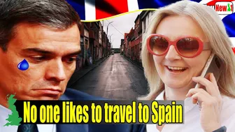 No one likes travel to Spain! The hotspot turned into a ghost town after being abandoned by the UK