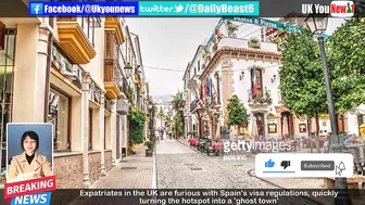 No one likes travel to Spain! The hotspot turned into a ghost town after being abandoned by the UK