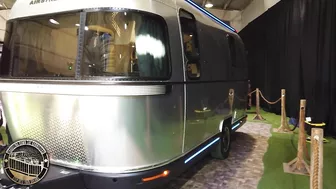 Inside the Self Driving & Parking All Electric RV Travel Trailer | Airstream Estream