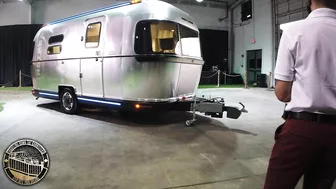 Inside the Self Driving & Parking All Electric RV Travel Trailer | Airstream Estream