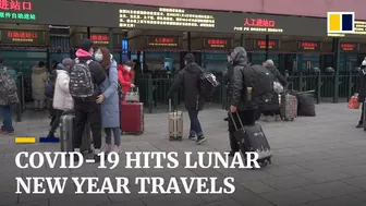 China’s Omicron outbreaks dampening Lunar New Year travels