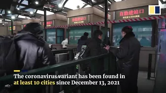 China’s Omicron outbreaks dampening Lunar New Year travels