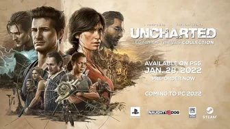 Uncharted: Legacy of Thieves Collection – Launch Trailer | PS5