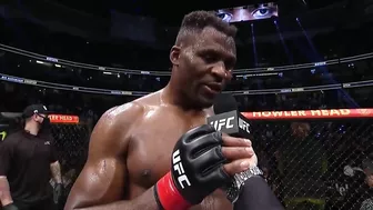 UFC 270: Francis Ngannou Octagon Interview