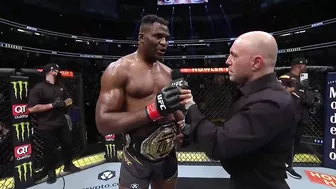 UFC 270: Francis Ngannou Octagon Interview